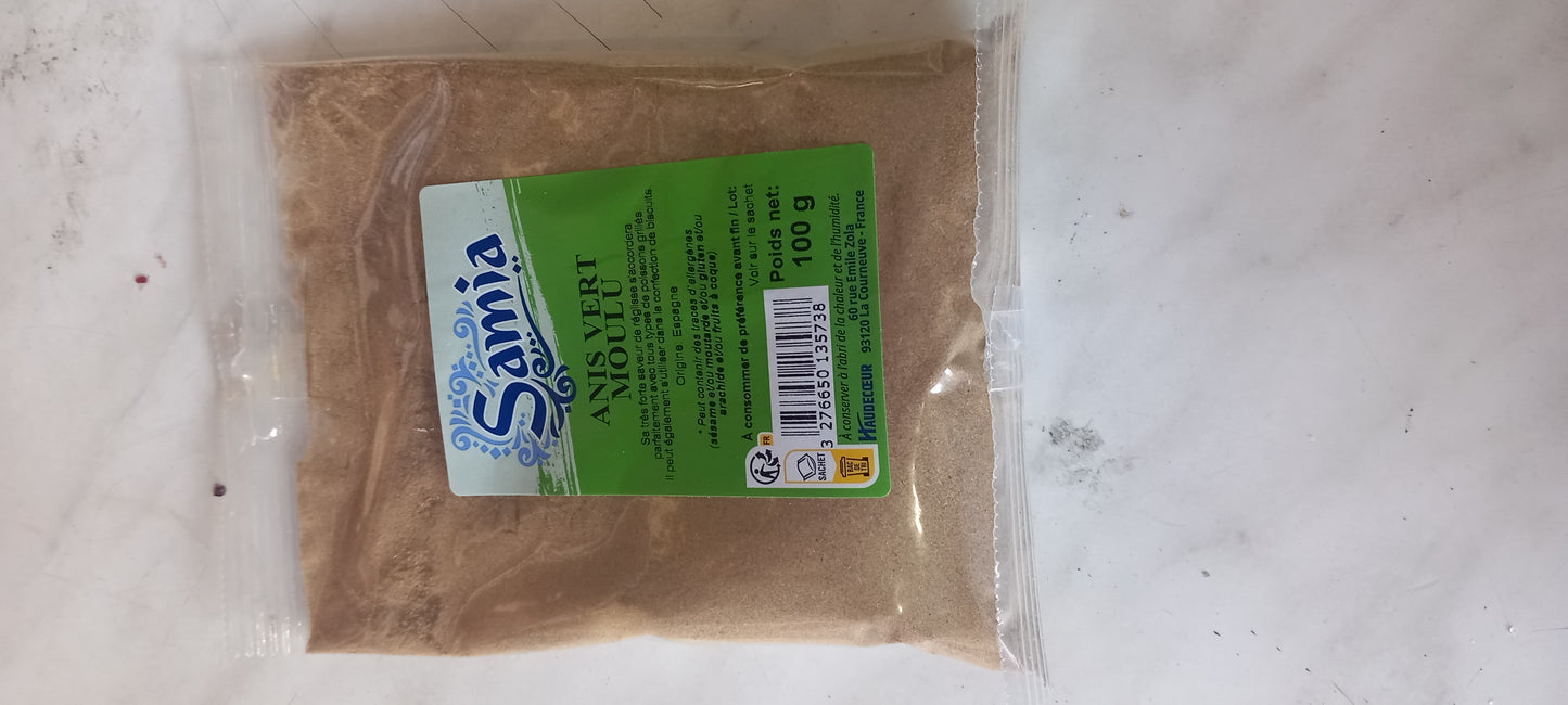 Anis vert moulu 100g