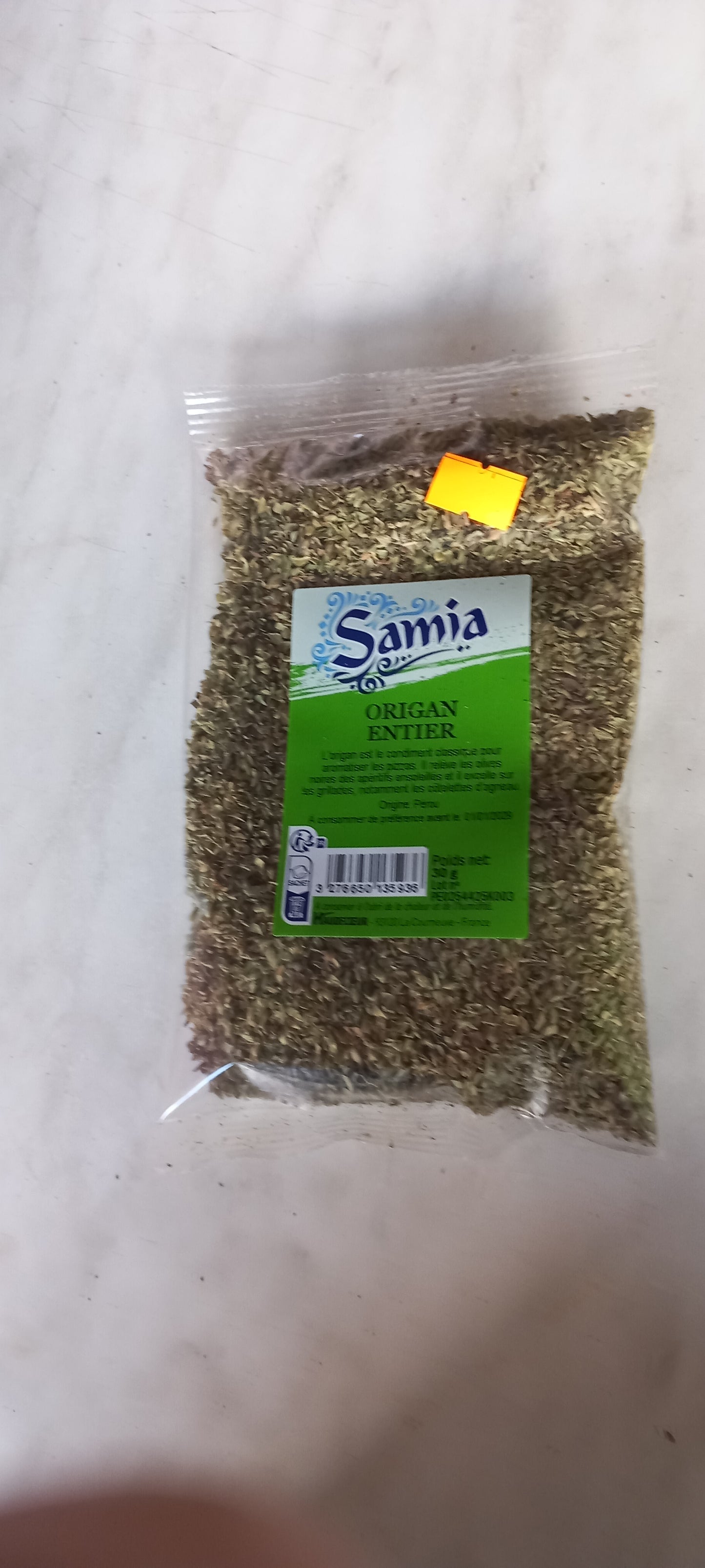 Origan entier 30g