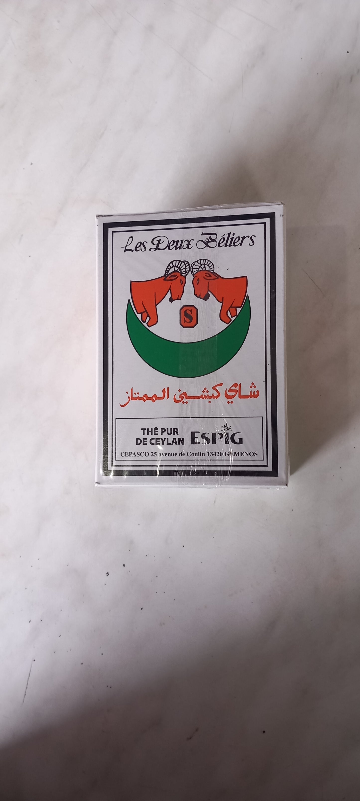 Thé rouge de Ceylan les deux béliers 250g
