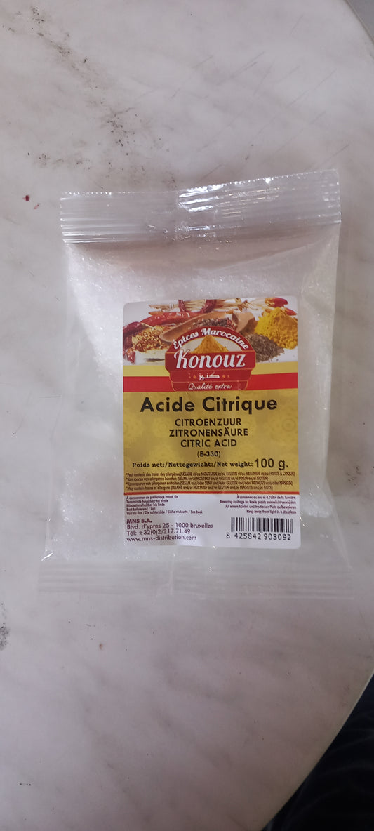 Acide citrique 100g