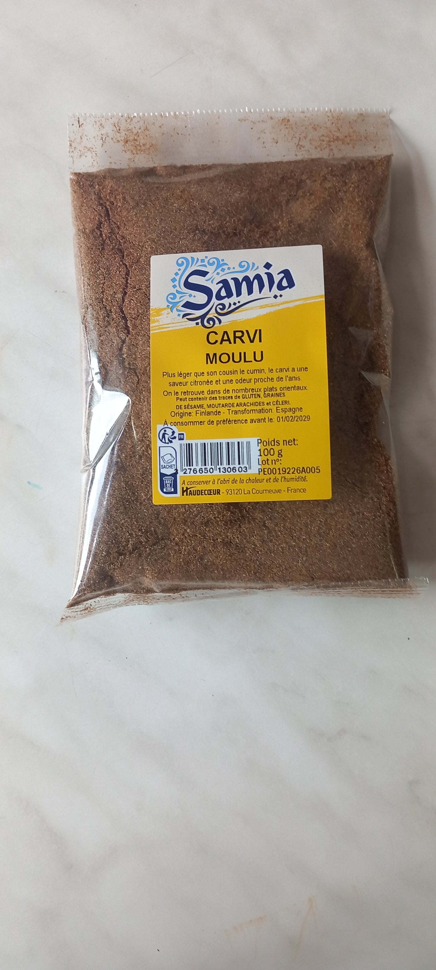 Carvi moulu 100g
