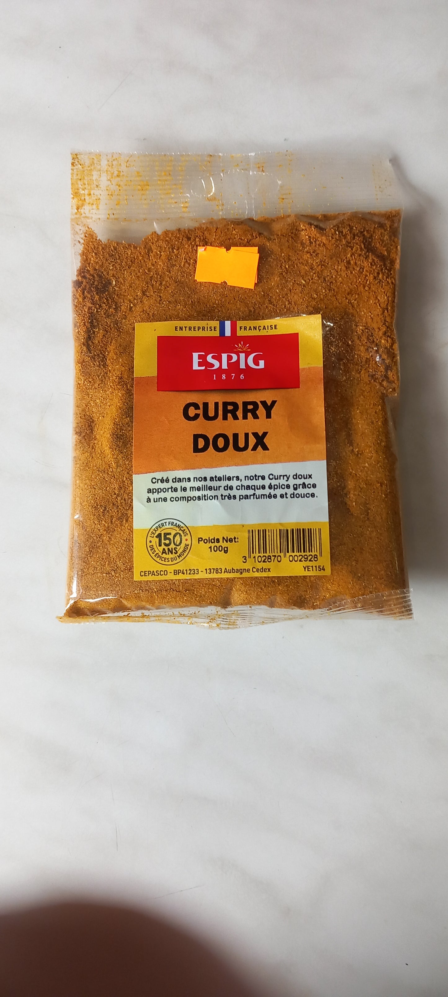Curry doux 100g