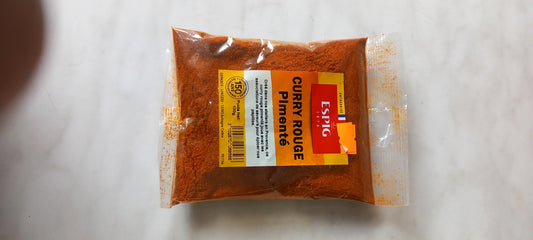 Curry rouge pimenté 100g