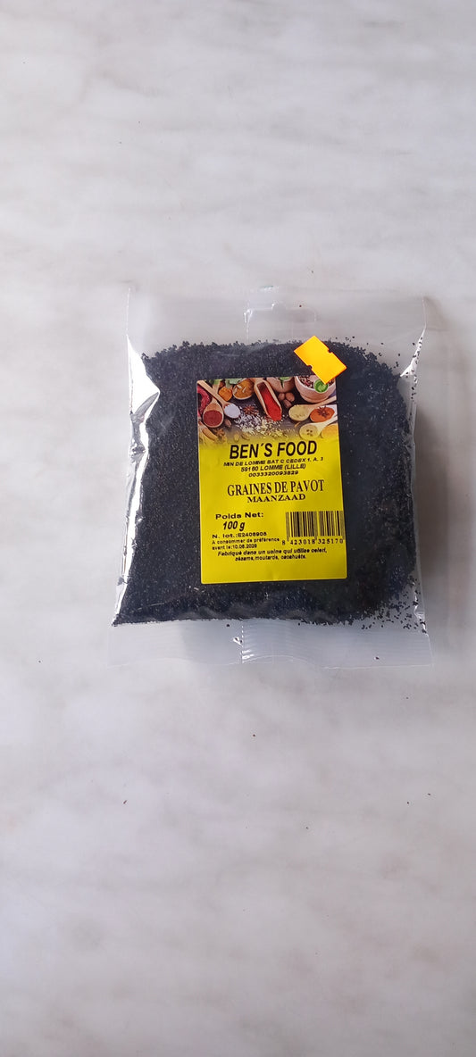 Graines de pavot 100g