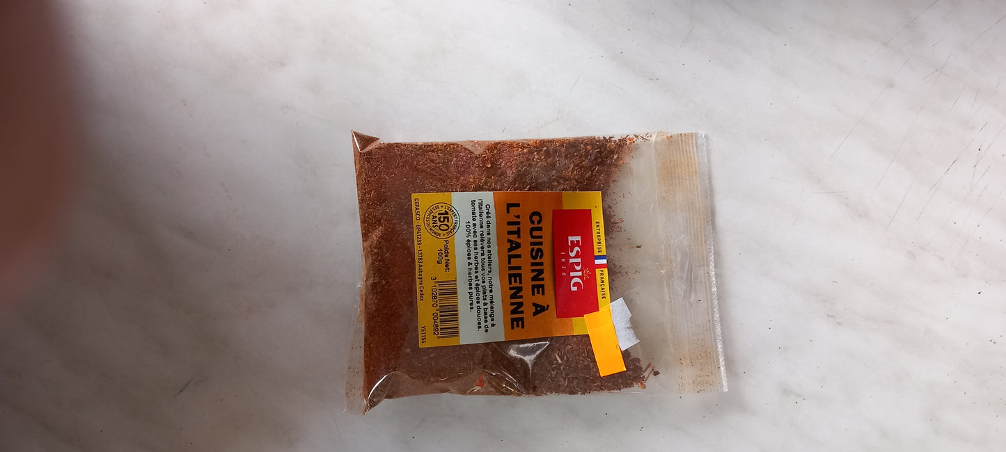 بهارات المطبخ الإيطالي 100 غرام