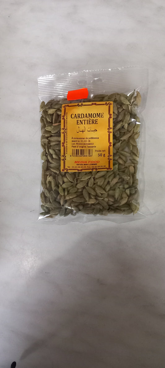 Cardamome entière verte 50g