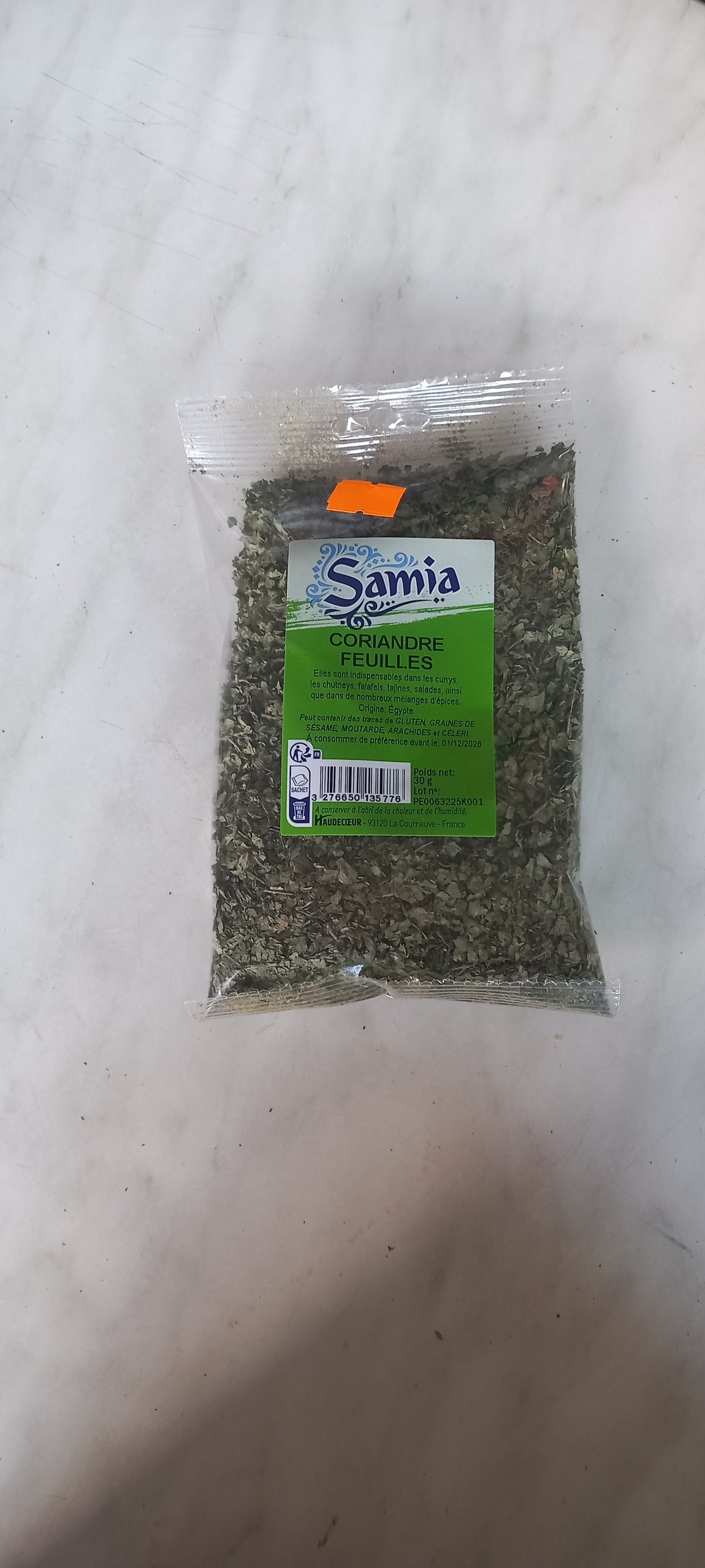 Coriandre feuilles 30g