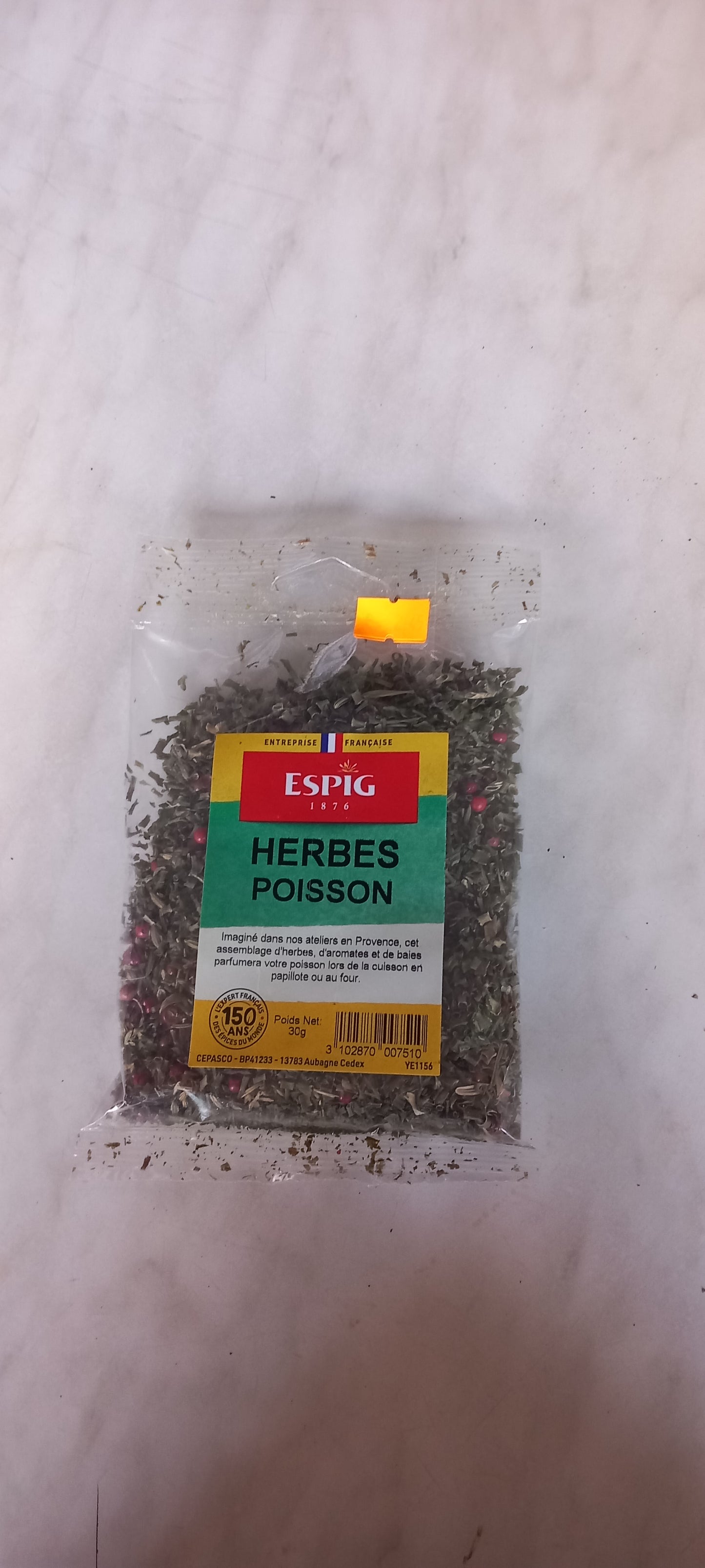 Herbes pour poisson 30g
