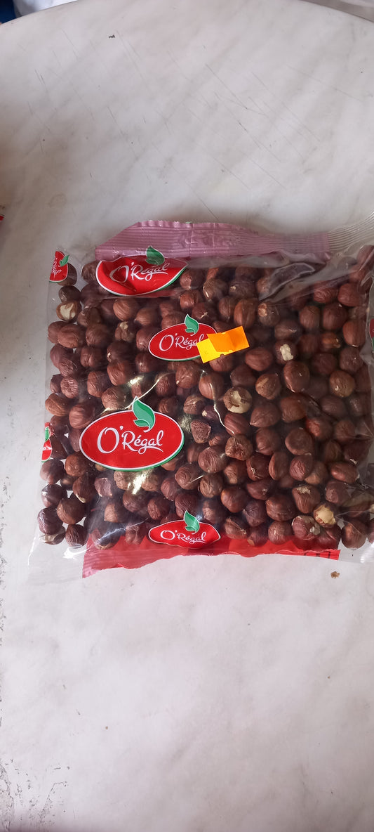 Noisettes crues 500gr