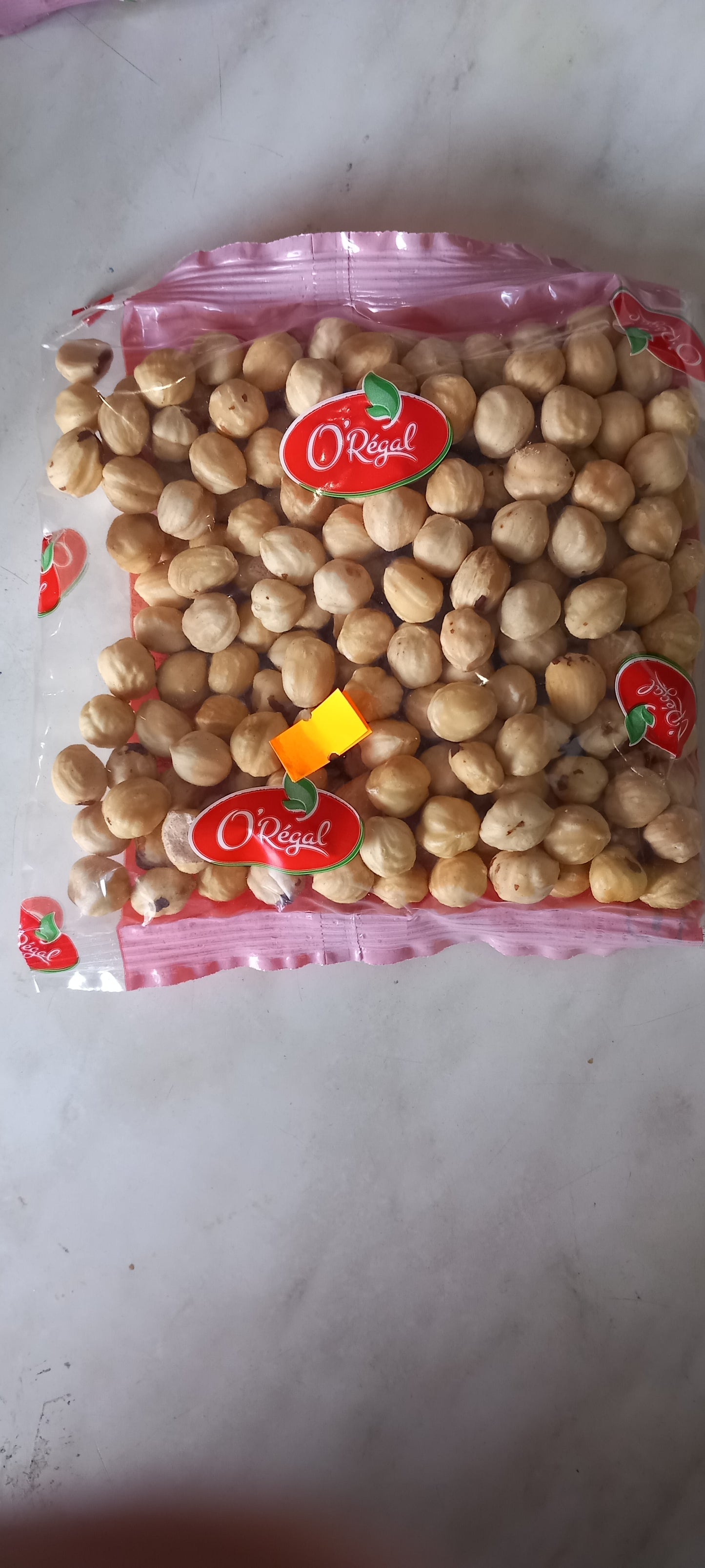 Noisettes crues émondées 250gr