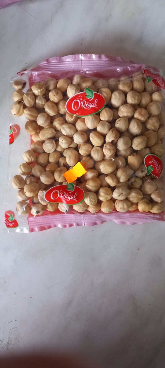 Noisettes crues émondées 250gr