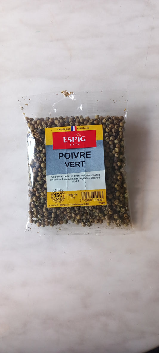 Poivre vert 50g